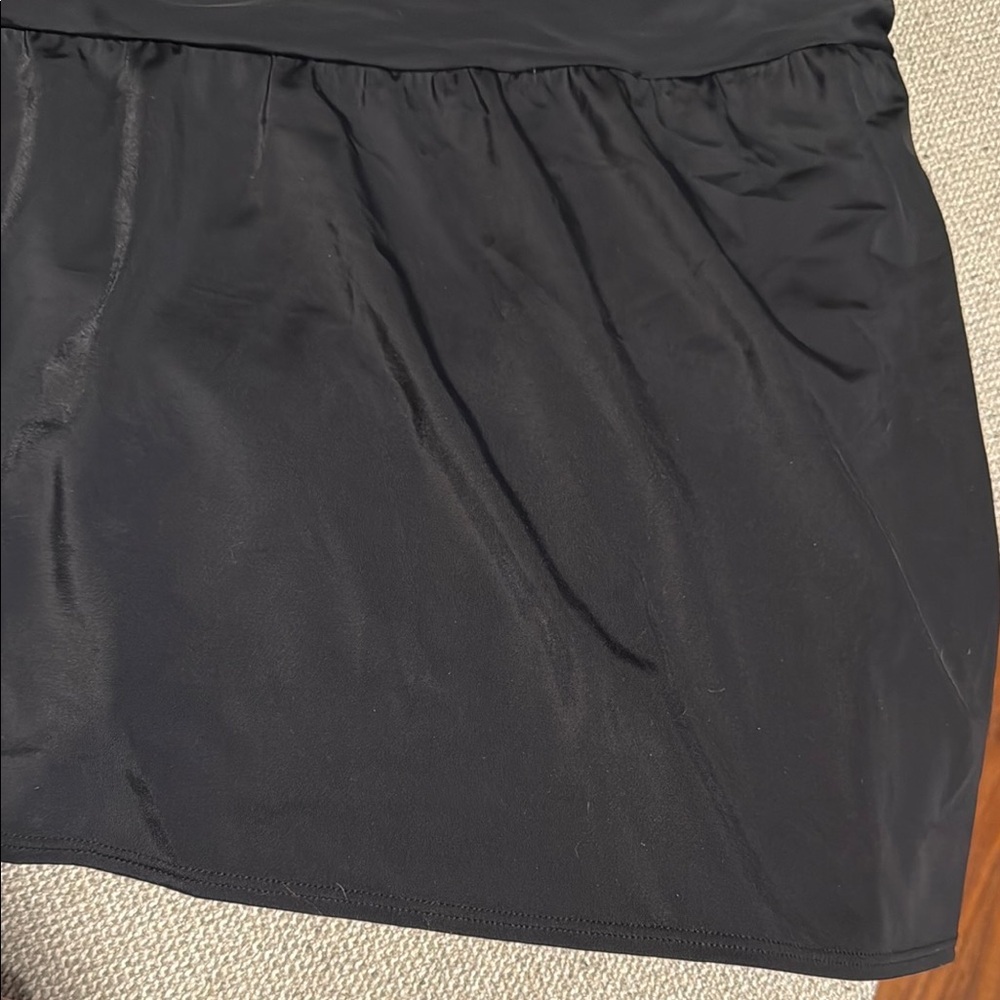 Black NWOT D & Co 20W Black Swim Dress - Picture 3 of 10